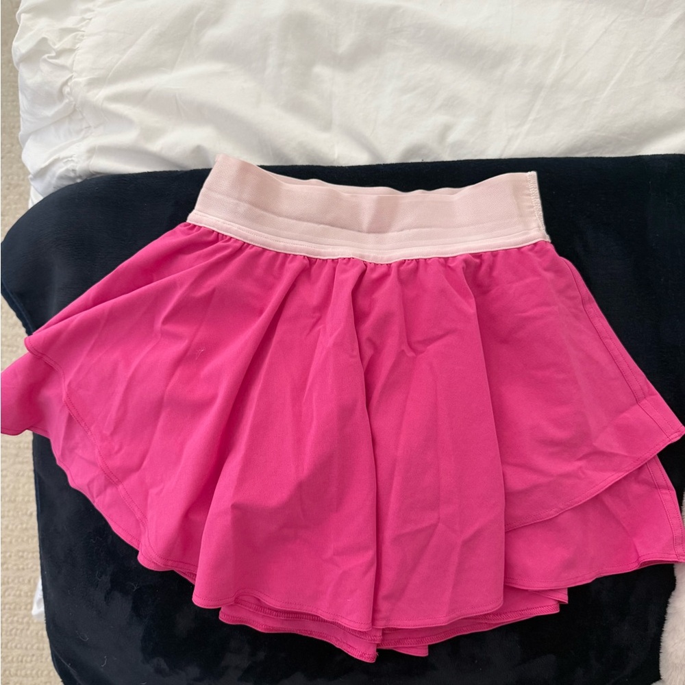 Pink Lululemon Mini Skirt